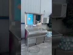 シンクを洗う