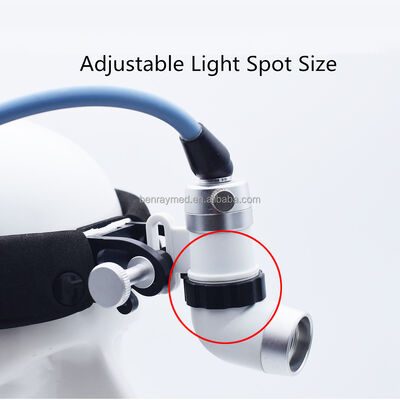 Cold Light Source Hot Sale Operating Room Hospital Emergency Equipment Medical Waterproof Head Lights Fiber Optic Headlight CE