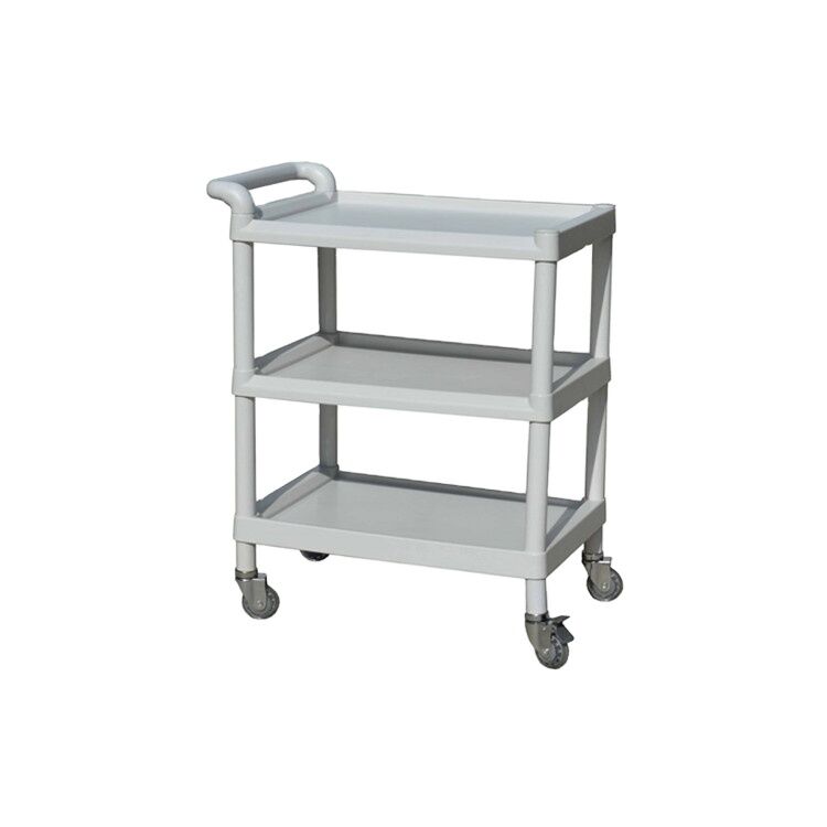 Cheap Price High Quality ABS Utility Universal Hospital Cart Mobile Trolley