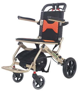 小さな飛行機 10インチ PU 後輪 車椅子