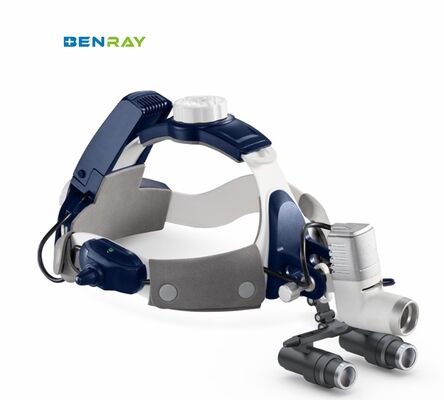 BR-HL08 外科手術 アクリルレンズ拡大鏡 ヘッドバンド LEDライト 医療歯科クリニック 外科統合ヘッドライト